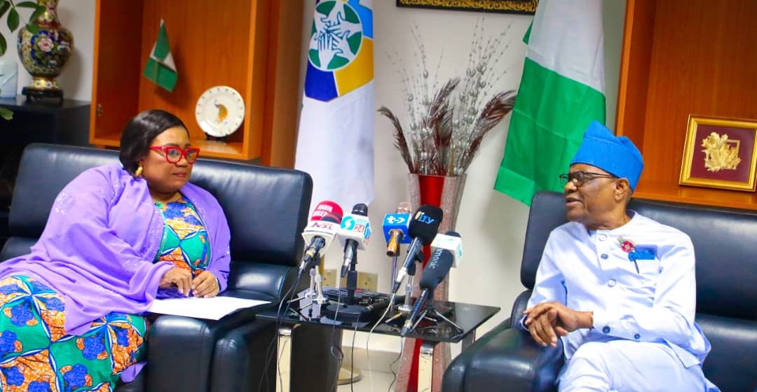 FCT MINISTER, BARRISTER WIKE RECEIVES IMMEDIATE PAST NIGERIAN AMBASSADOR TO JAMAICA