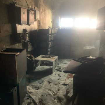 Fire Razed Phase II of the Federal Secretariat, Abuja.