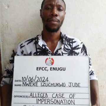 Fake EFCC Staff Docked for Alleged N1.1million Fraud in Enugu