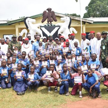 Nigerian Army Celebrates 161st Anniversary with Medical Outreach, Donations in Edo State