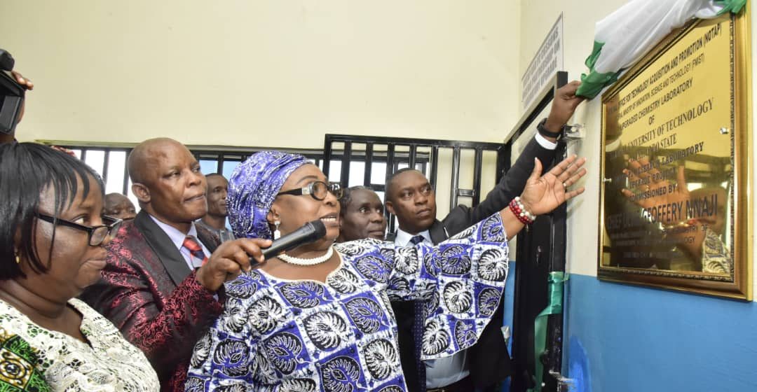 NNAJI COMMISSiONS 7TH NOTAP/PZ UPGRADED CHEMISTRY LABORATORY AT FUTA…CALLS FOR PRIVATE SECTOR SUPPORT TOWARDS R&D