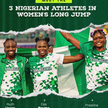 Historic Achievement for Nigeria as Three Women Qualify for Olympic Long Jump Final