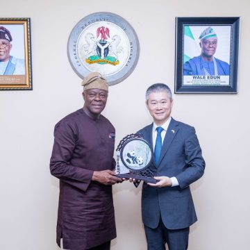 NIGERIA-CHINA ALLIANCE: WALE EDUN MEETS CHINESE DELEGATION, DISCUSSES ENHANCED COOPERATION TO BOOST INVESTMENT OPPORTUNITIES IN NIGERIA*