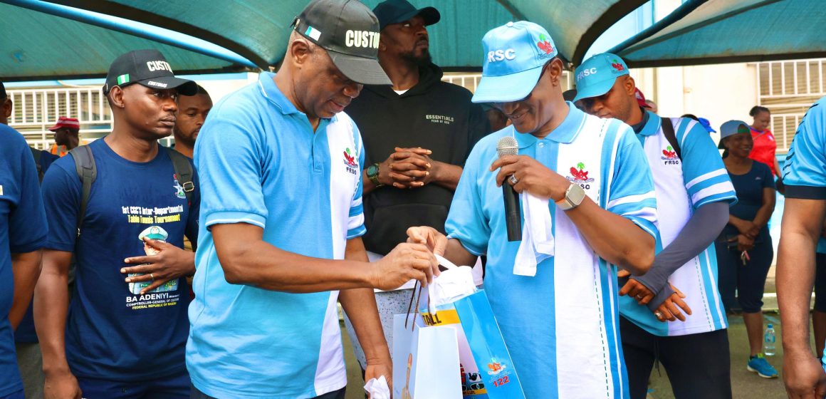 Customs, FRSC Stage 5km Walk to Promote Work-Life Balance