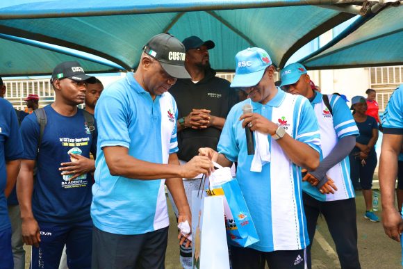 Customs, FRSC Stage 5km Walk to Promote Work-Life Balance