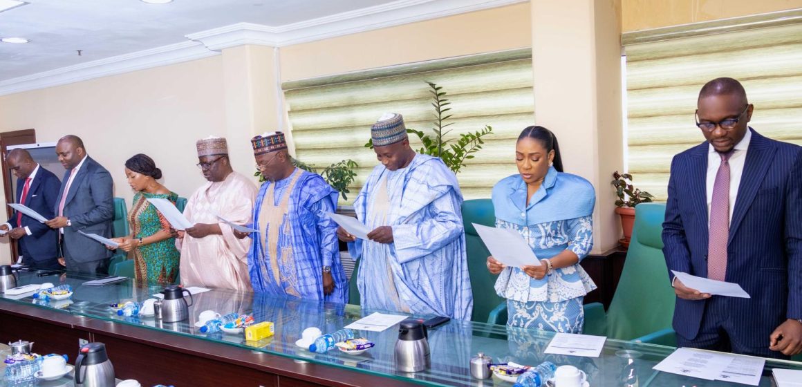 FG INAUGURATES NSIA BOARD OF DIRECTORS, CHARGES THEM TO ENHANCE THE WEALTH OF THE NATION