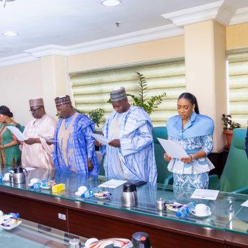 FG INAUGURATES NSIA BOARD OF DIRECTORS, CHARGES THEM TO ENHANCE THE WEALTH OF THE NATION