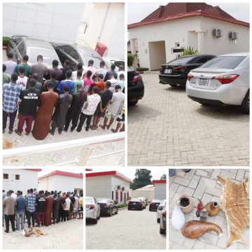 EFCC Arrests 44 Suspected Yahoo Boys in Kwara