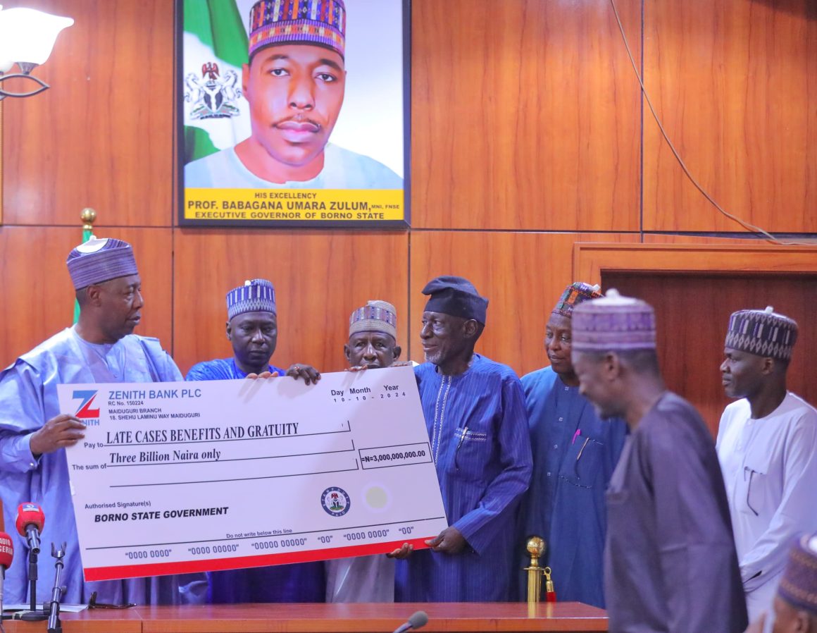 Minimum Wage: Gov Zulum meets C”tee, orders payment this month