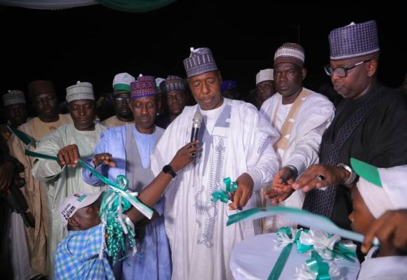 Borno: Zulum unveils 60 classroom Islamic college to combat violent extremism