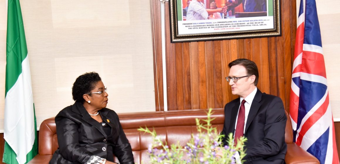 NIGERIA AND UK TO DEEPEN COLLABORATION ON CIVIL SERVICE REFORMS