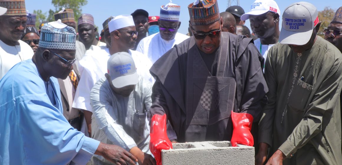 Gov Zulum begins 100 houses, inspects 2 other projects in Hawul